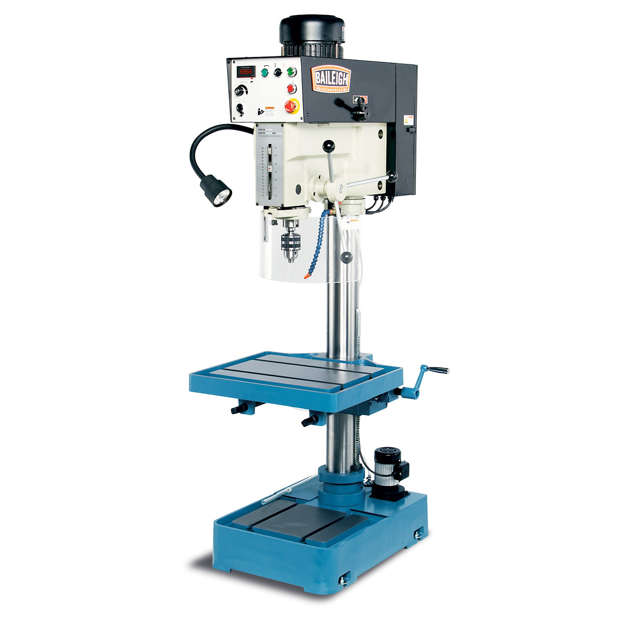 Baileigh, Metal Drill Press, Horsepower 2 HP, Volts 220 Model# DP-1250VS